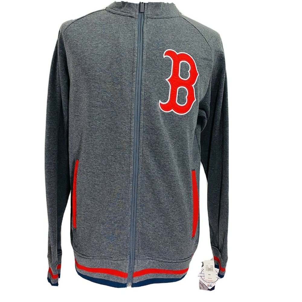 MLB Boston Red Sox Track Jacket Medium True Fan